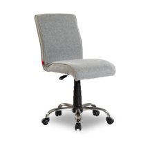 Soft stoel bureaustoel grijs kinderkamer
