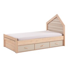 Cento bed bedhuisje kinderkamer 200 x 90 cm