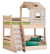 Cento stapelbed bedhuisje kinderkamer 200x90 - 200x100 cm