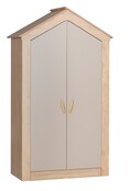 Cento 2-deurs kledingkast huisje kinderkamer Cento 2-deurs kledingkast huisje kinderkamer