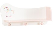Unicorn wandplank meisjes kinderkamer