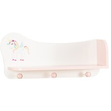 Unicorn wandplank meisjes kinderkamer