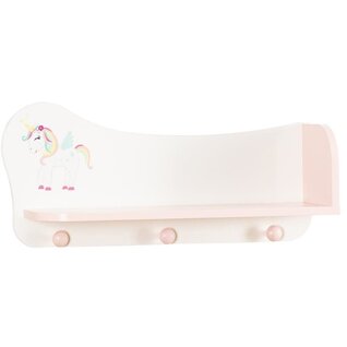 Unicorn wandplank meisjes kinderkamer