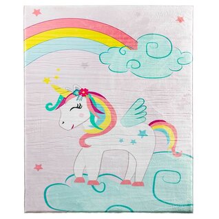 Unicorn tapijt vloerkleed meisjeskamer babykamer