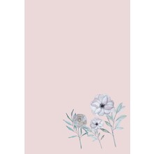 Flower tapijt vloerkleed meisjeskamer kinderkamer
