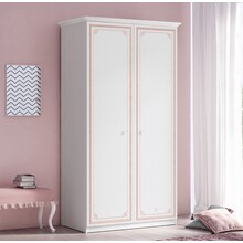 Emily Pink 2-deurs kledingkast meisjeskamer OP = OP