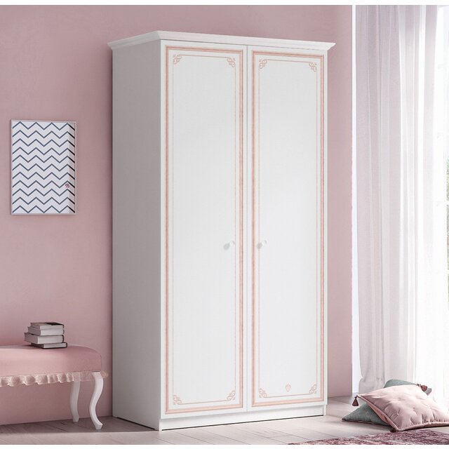 Emily Pink 2-deurs kledingkast meisjeskamer OP = OP