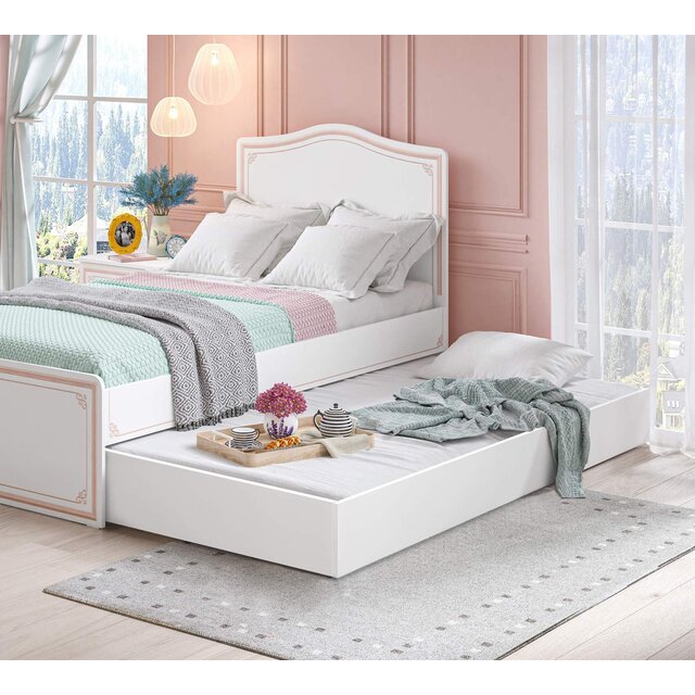 Emily Pink meisjesbed 200 x 100 cm OP = OP