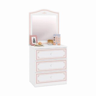 Emily Pink ladekast met spiegel meisjeskamer OP = OP