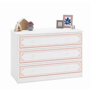 Emily Pink commode ladekast groot meisjeskamer