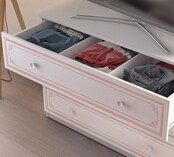 Emily Pink commode ladekast groot meisjeskamer Emily Pink commode ladekast groot meisjeskamer