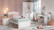Emily Pink commode ladekast groot meisjeskamer Emily Pink commode ladekast groot meisjeskamer