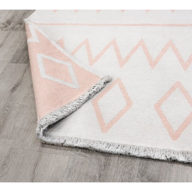 Pink Stripe vloerkleed dubbelzijdig meisjeskamer tienerkamer Pink Stripe vloerkleed dubbelzijdig meisjeskamer tienerkamer