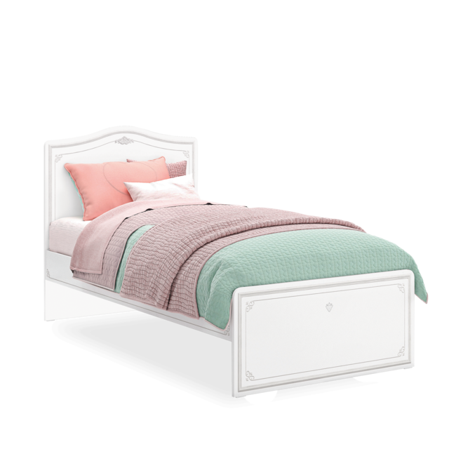 Emily  meisjesbed 200 x 100 cm Emily  meisjesbed 200 x 100 cm