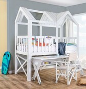 Beach bureau op wielen kinderkamer