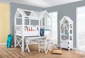 Beach bureau op wielen kinderkamer