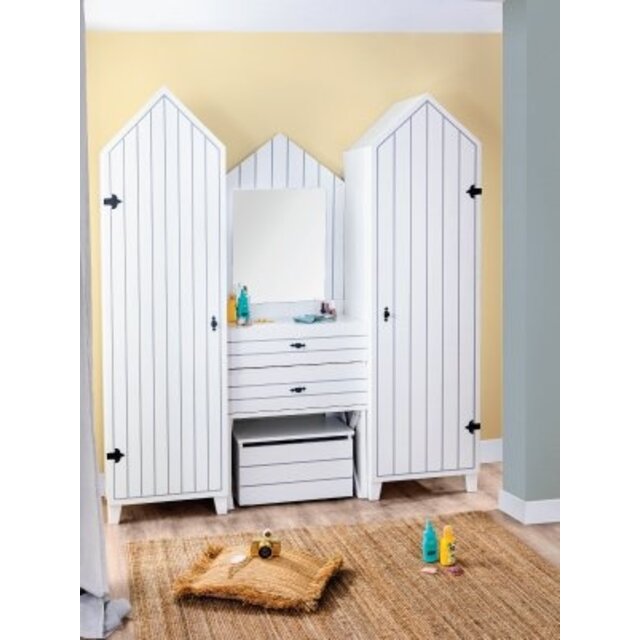 Beach opbergkist speelgoedkist kinderkamer