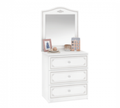 Emily commode ladekast met spiegel meisjeskamer