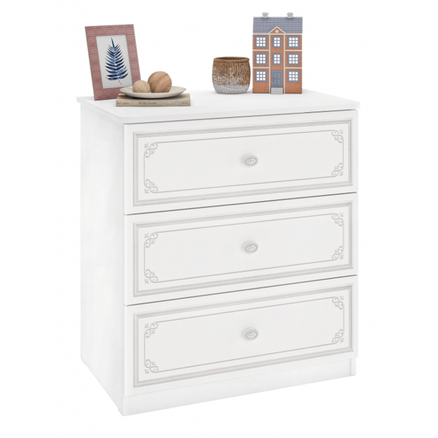 Emily commode ladekast met spiegel meisjeskamer