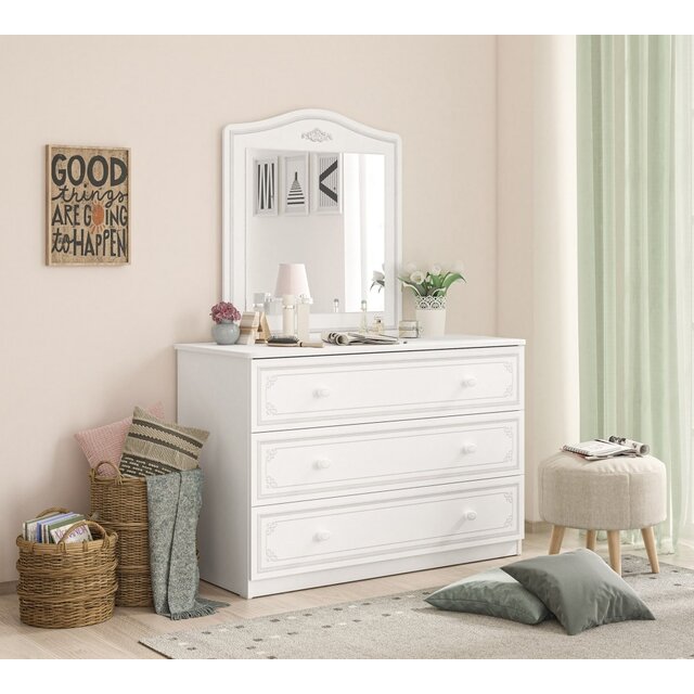 Emily commode ladekast groot meisjeskamer