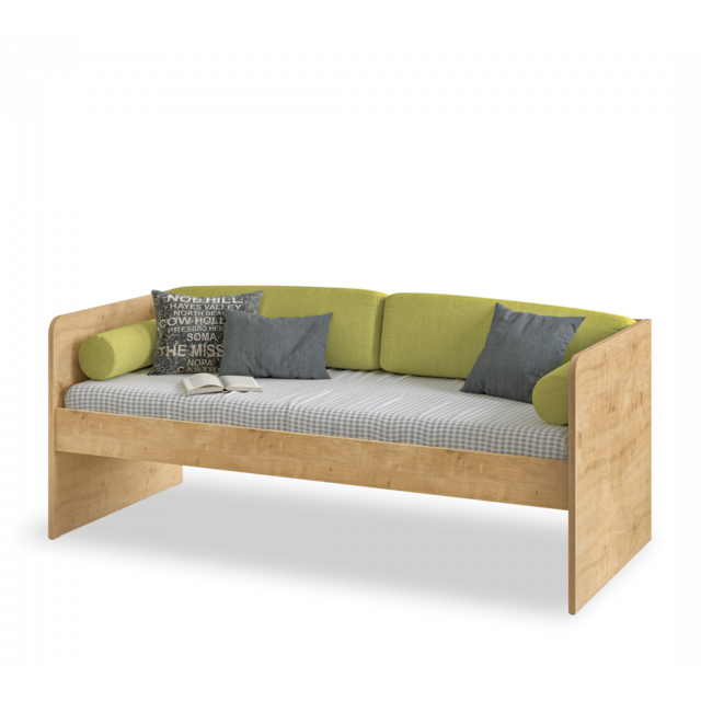 Stockholm Studio stapelbed met opbergtrap 200 x 90 cm