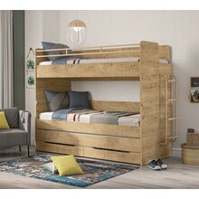 Stockholm Studio stapelbed 200 x 90 cm