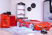 Autobed Racebed Street Racer | rood kinderbed