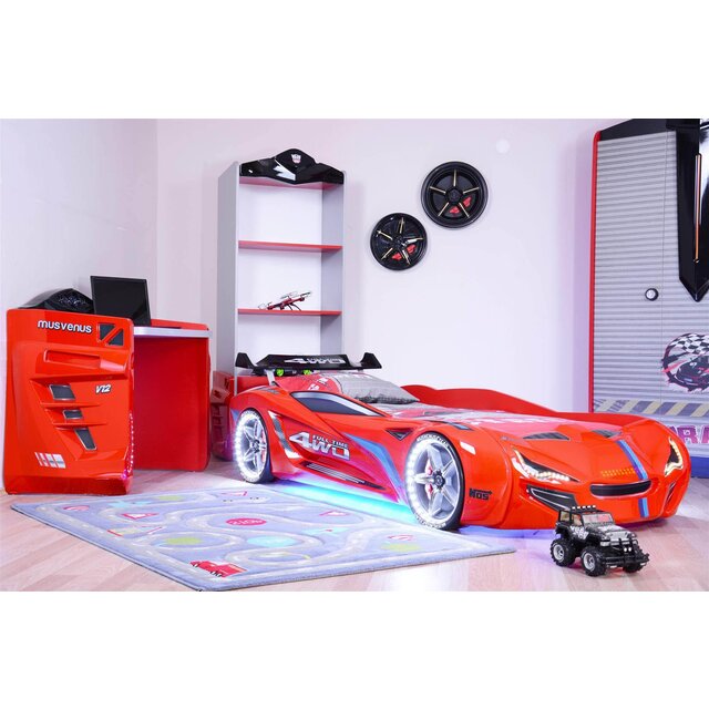 Autobed Racebed Street Racer | rood kinderbed