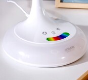 Bureaulamp wit met kleuren en dimbaar Bureaulamp wit met kleuren en dimbaar
