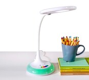 Bureaulamp wit met kleuren en dimbaar Bureaulamp wit met kleuren en dimbaar
