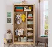 Stockholm Studio setprijs kinderkamer | stapelbed - 2 deurs kledingkast - bureau Stockholm Studio setprijs kinderkamer | stapelbed - 2 deurs kledingkast - bureau