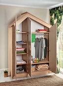 Cento | bedhuisje - 3 deurs kledingkast - boekenkast