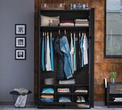 Dark tienerkamer 2-deurs kledingkast tienerkamer Dark tienerkamer 2-deurs kledingkast tienerkamer