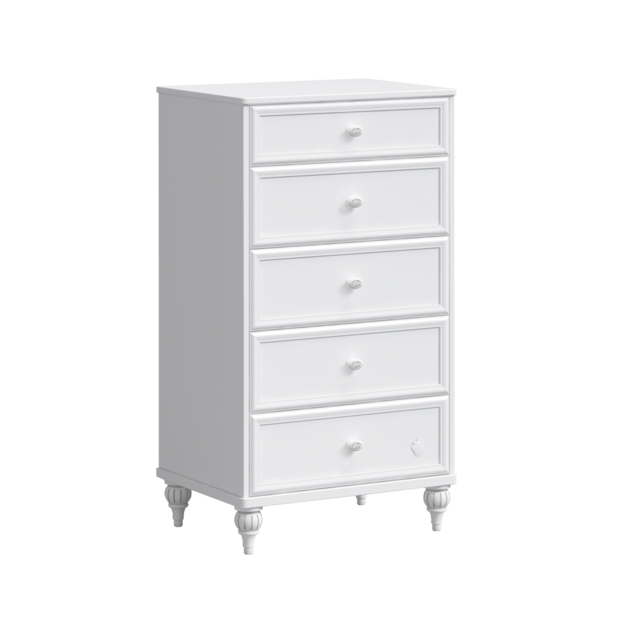 Romance hoge ladekast commode kinderkamer Romance hoge ladekast commode kinderkamer