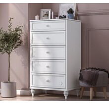 Romance hoge ladekast commode kinderkamer