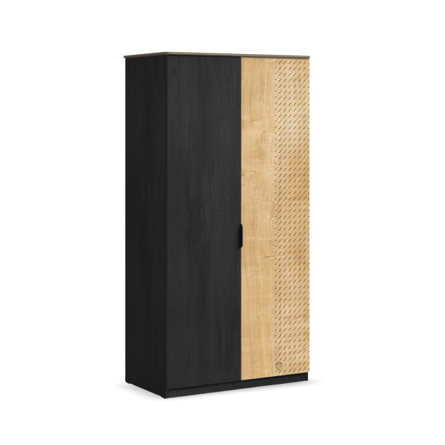 New York tienerkamer 2-deurs kledingkast