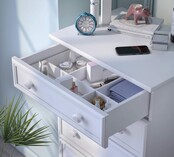 Rustic hoge ladekast commode meisjeskamer