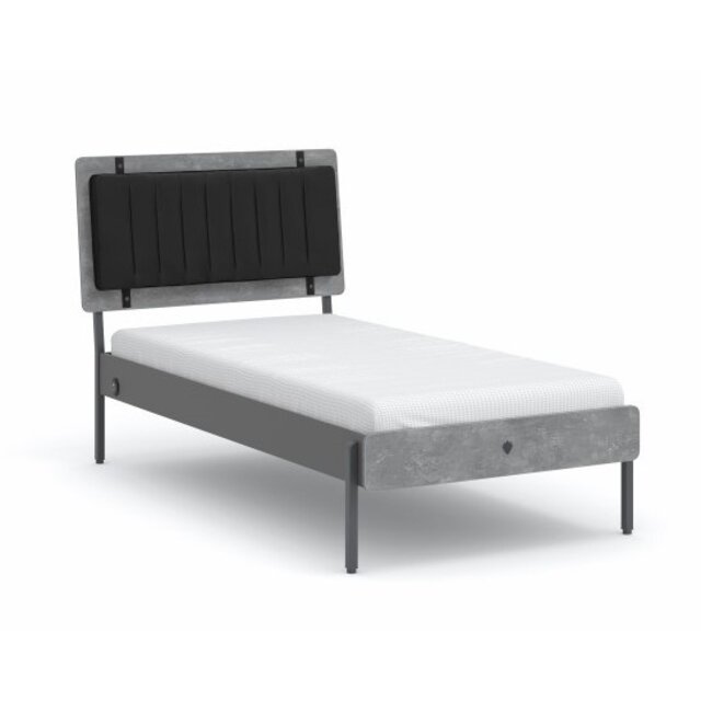 Cilek Space Gray tienerbed grijs 200 x 100 cm