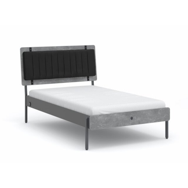 Cilek Space Gray twijfelaar tienerbed grijs 200 x 120 cm Cilek Space Gray twijfelaar tienerbed grijs 200 x 120 cm