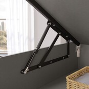 Cilek Space Gray opbergbed tienerbed grijs 200 x 100 cm