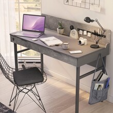 Cilek Space Gray bureau grijs met USB
