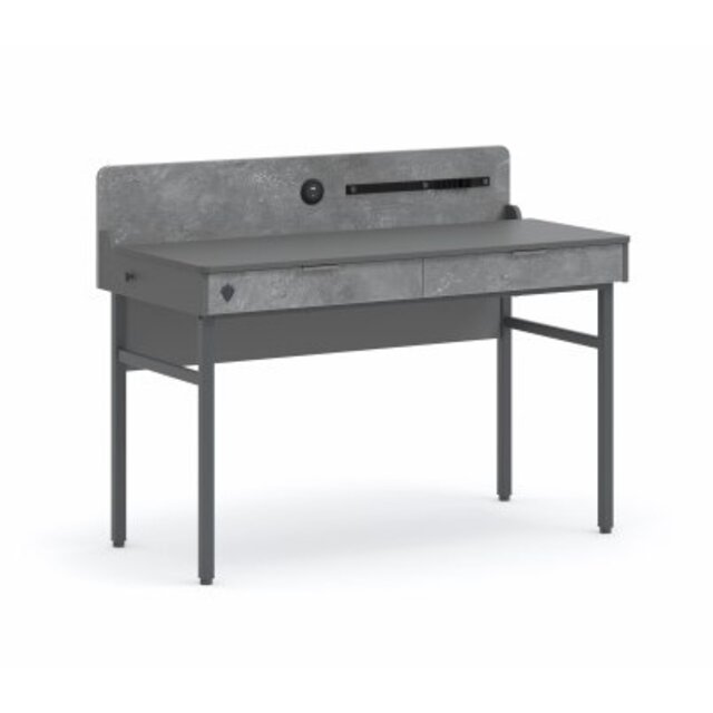 Cilek Space Gray bureau grijs met USB Cilek Space Gray bureau grijs met USB