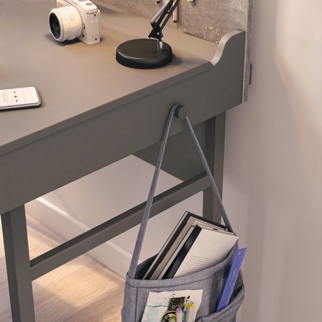 Cilek Space Gray bureau grijs met USB Cilek Space Gray bureau grijs met USB