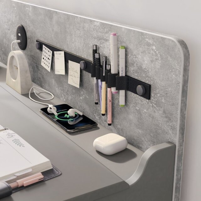 Cilek Space Gray bureau grijs met USB Cilek Space Gray bureau grijs met USB