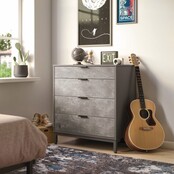 Cilek Space Gray commode ladekast grijs tienerkamer