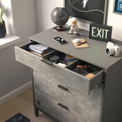 Cilek Space Gray commode ladekast grijs tienerkamer