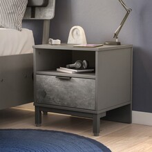 Cilek Space Gray nachtkastje grijs tienerkamer