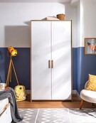 Cilek Modera 2-deurs kledingkast wit tienerkamer