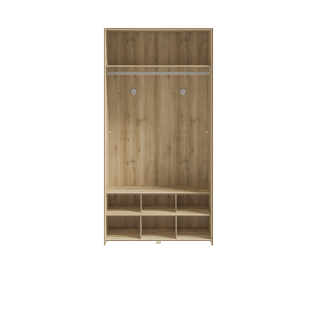 Cilek Modera 2-deurs kledingkast wit tienerkamer