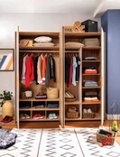 Cilek Modera 4-deurs kledingkast wit met spiegel Cilek Modera 4-deurs kledingkast wit met spiegel